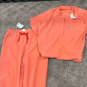 Figs Sunset Drift Scrub Set (limited edition color)